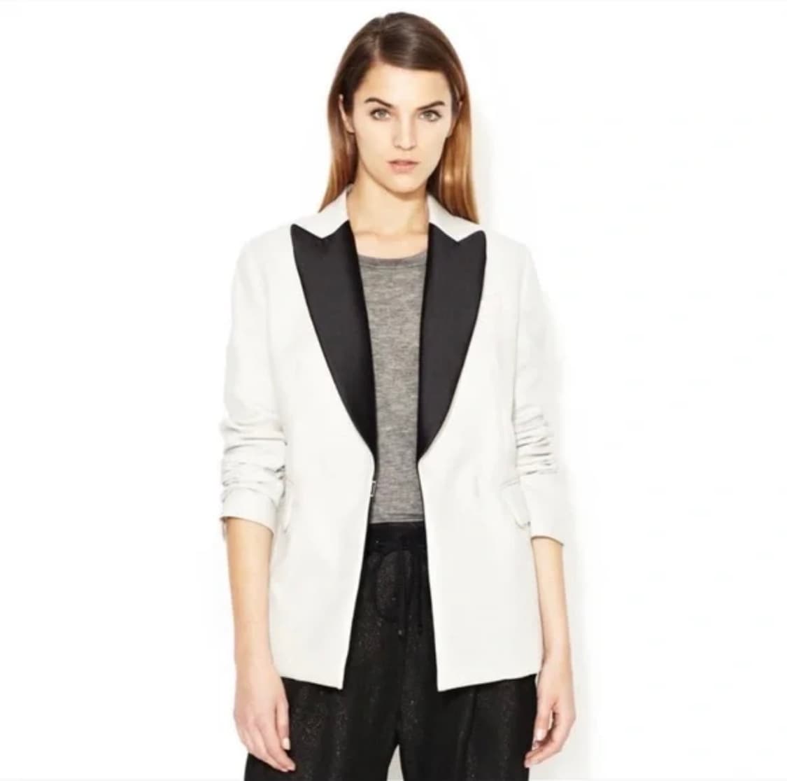 3.1필립림 Contrast Peak Tuxedo Blazer 상품이미지1