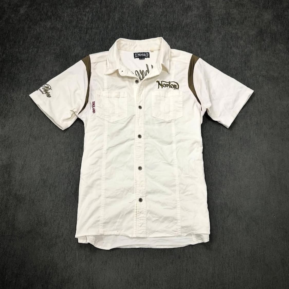 Norton back lettering short shirts 상품이미지5