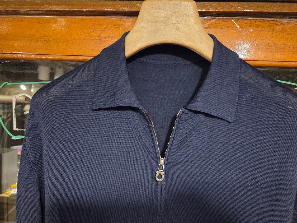 살바토레 페라가모 짚업 니트PK 상품이미지5