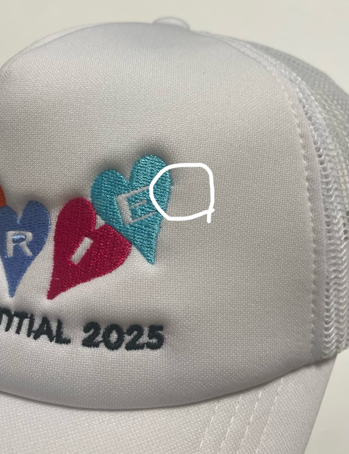 (새상품) 샵페어리 볼캡 fa.er.ie ❦ trucker cap 모자 상품이미지3
