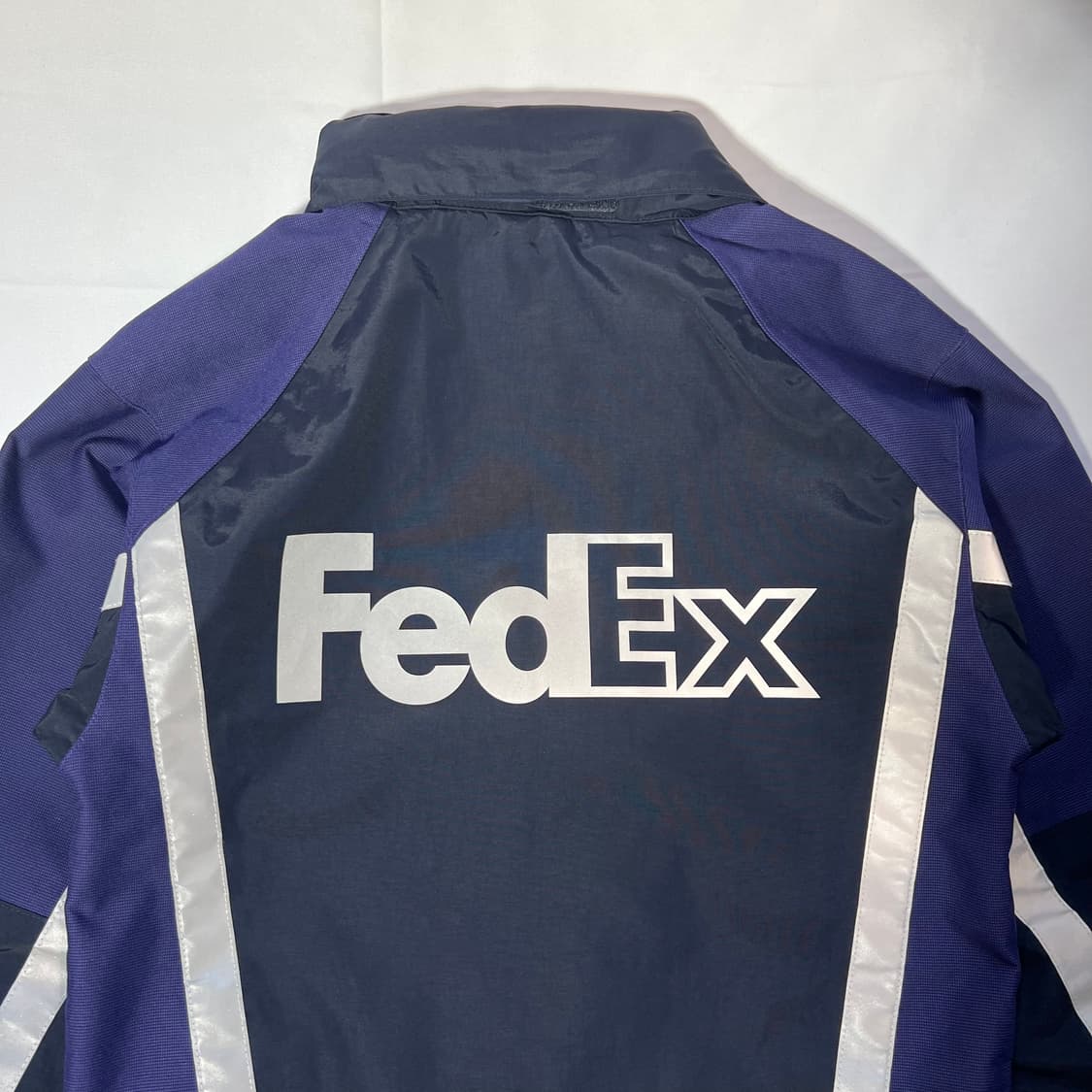 [XS]FEDEX 페덱스 스카치 바람막이 퍼플 배색 후드 자켓 상품이미지7