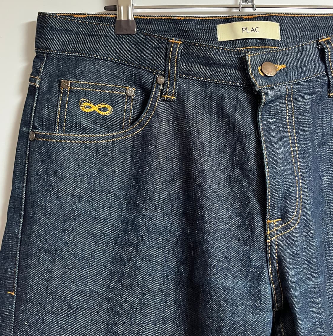 플랙진 051 코지 셀비지 스트레이트 데님 팬츠 청바지 34 상품이미지4