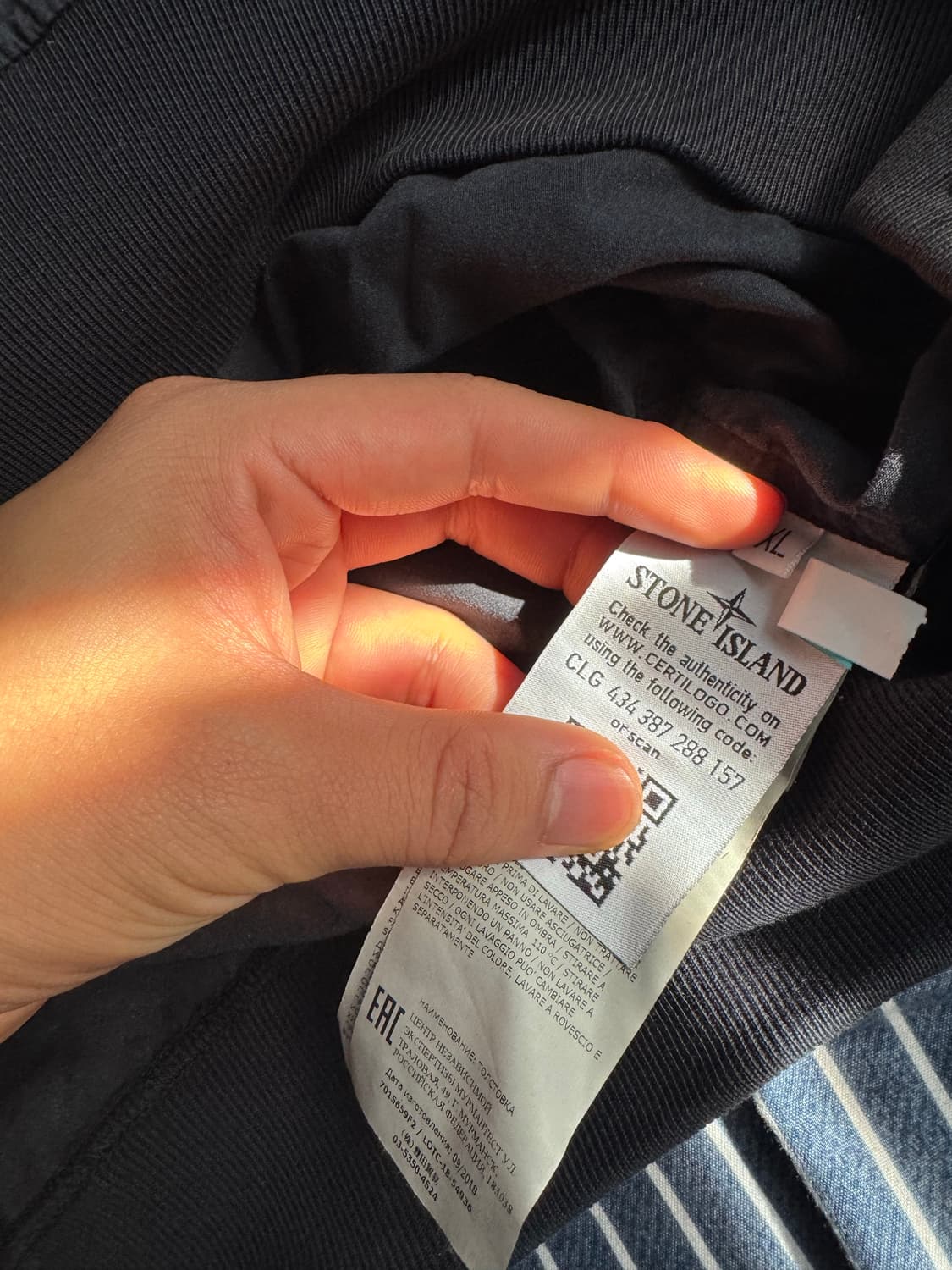 스톤아일랜드 고스트피스 스웨트 셔츠 상품이미지3