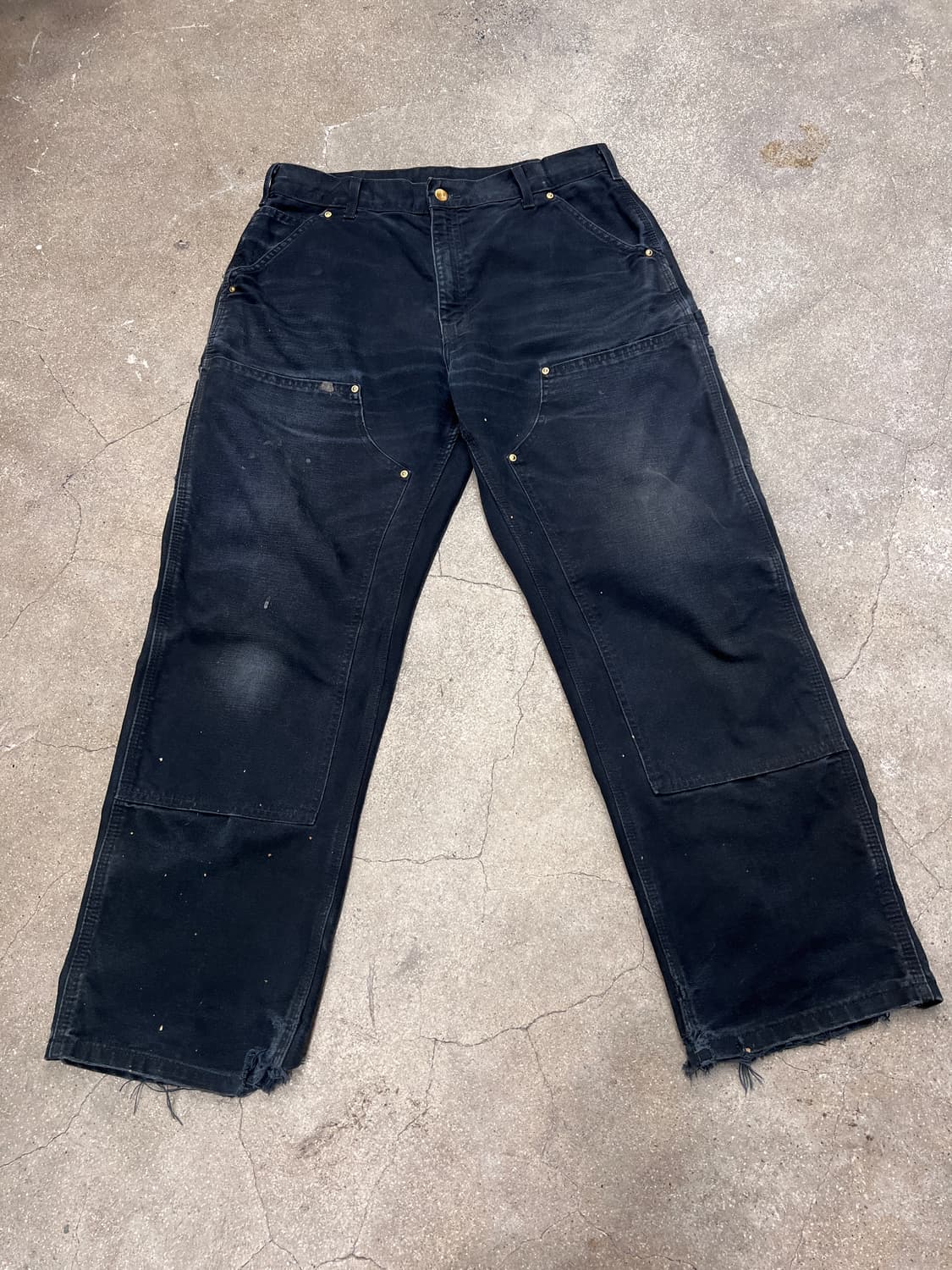 00’s Carhartt 칼하트 더블니 블랙 B01 BLK 상품이미지1