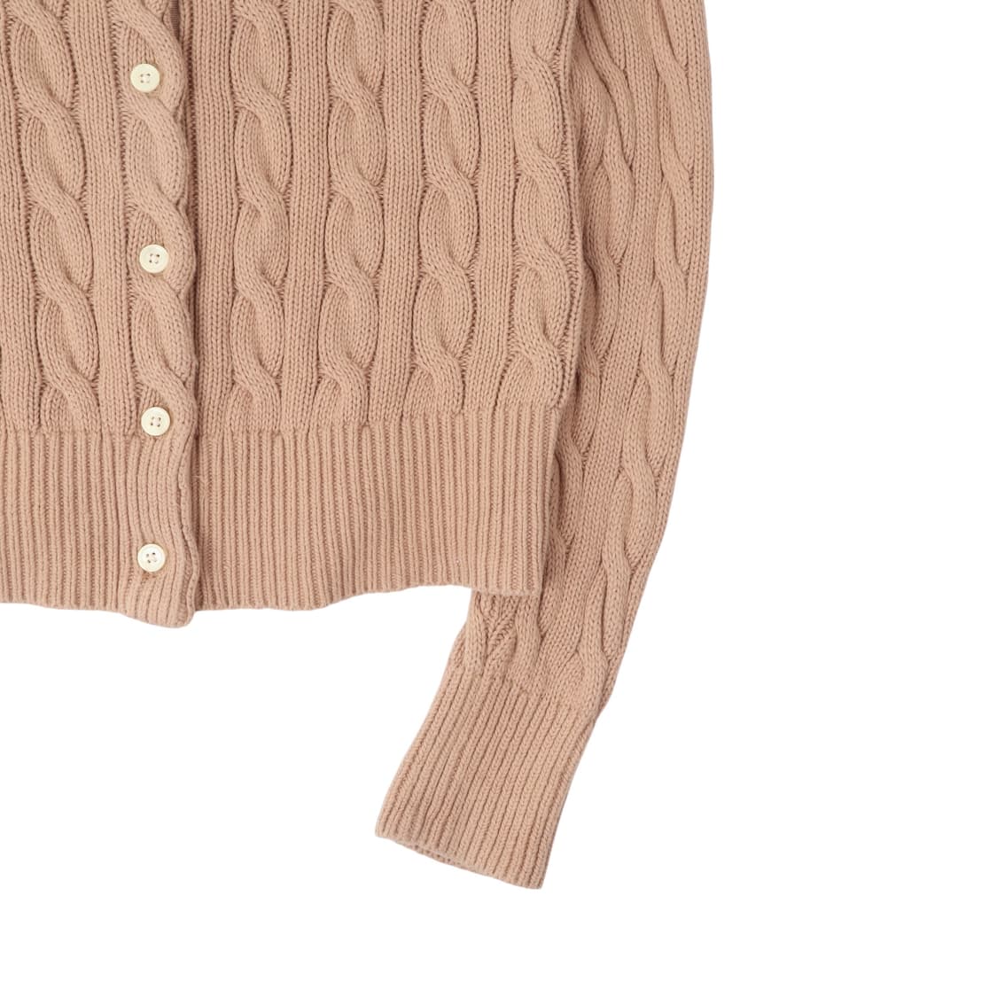 폴로 랄프로렌 베이지 케이블 니트 가디건 상품이미지4
