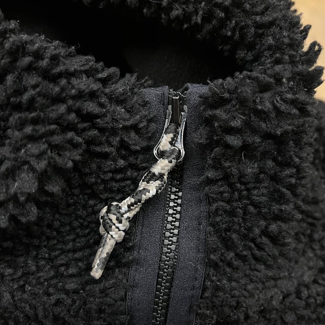 [정품/160] 노스페이스 키즈 후드 플리스 블랙 b15 상품이미지4