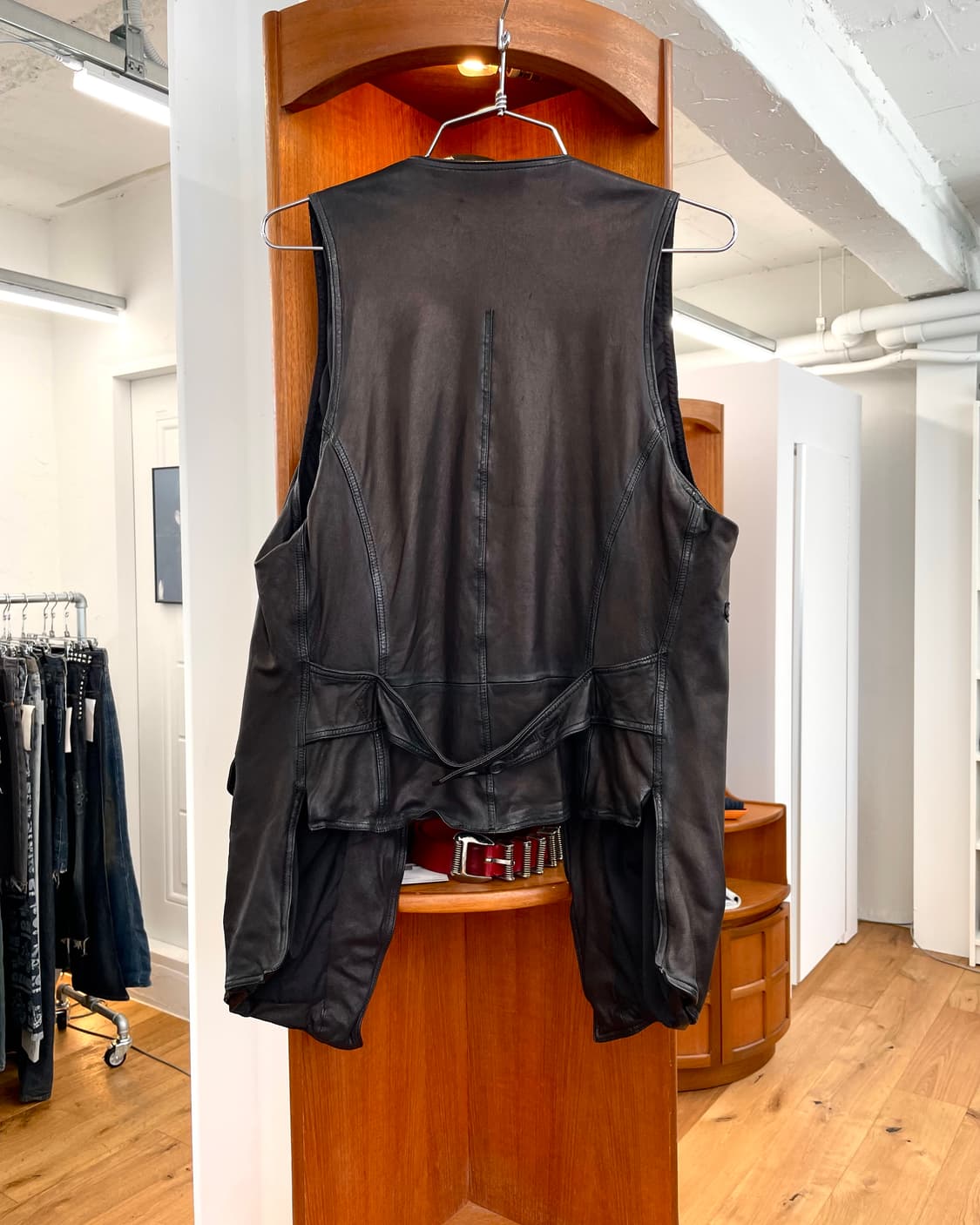 [2] 블랙바렛 닐바렛 레더 베스트 상품이미지1