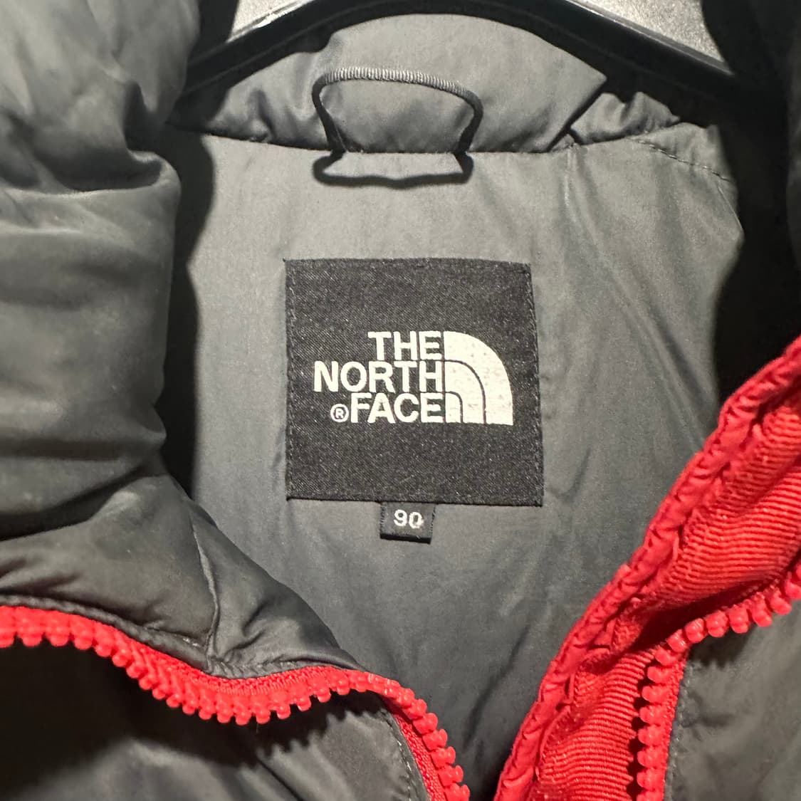 노스페이스 700 레드 블랙 패딩 상품이미지6