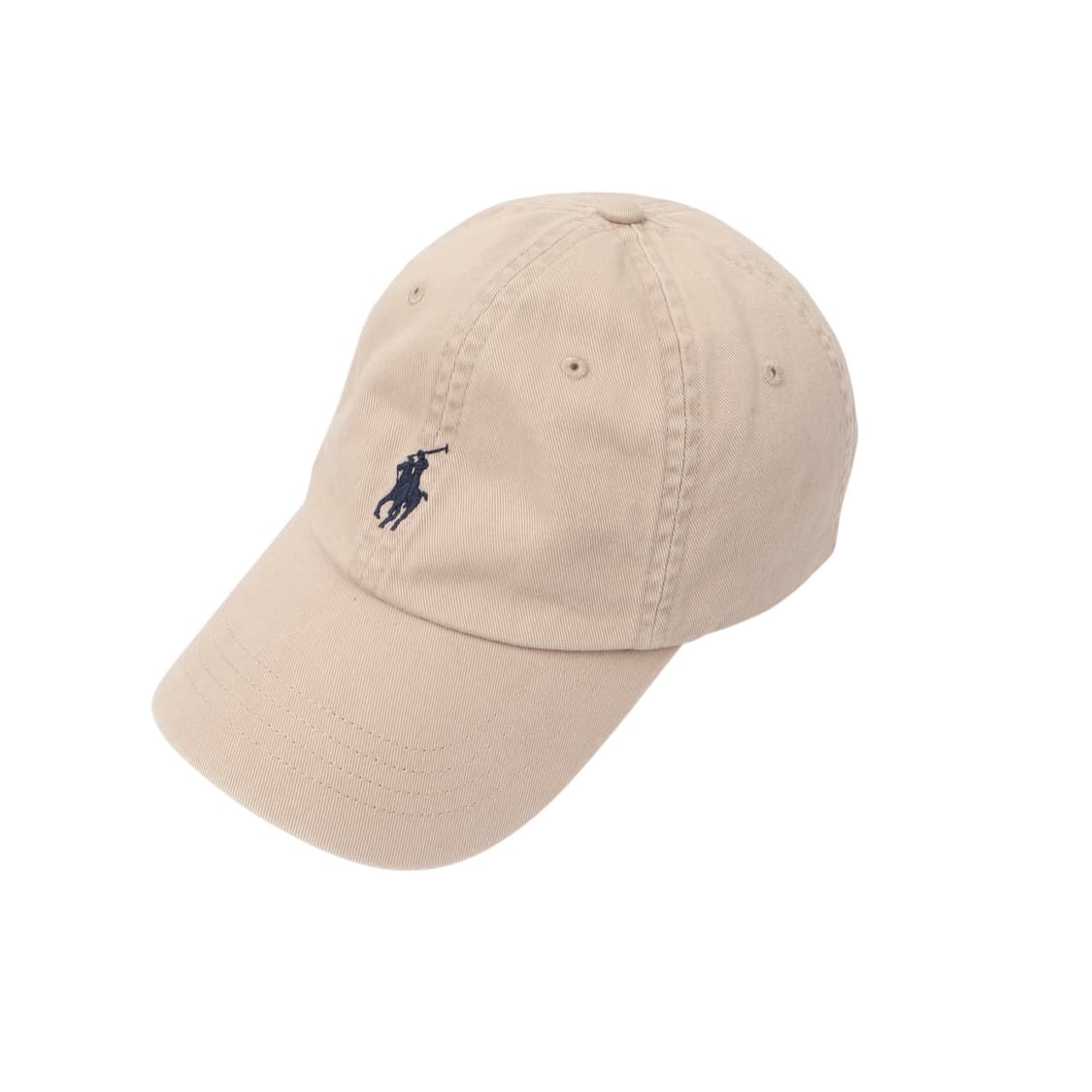 폴로 랄프로렌 신형 QR 베이지 코튼 볼캡 상품이미지1