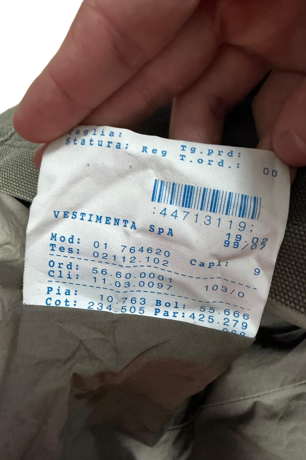 조르지오 아르마니 99FW art saves lives 자켓 상품이미지8