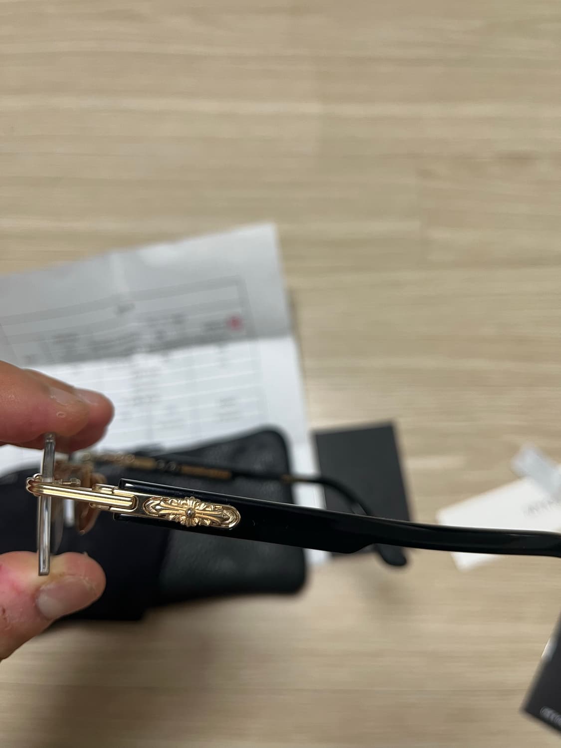 크롬하츠 딥1 안경 판매합니다 상품이미지3