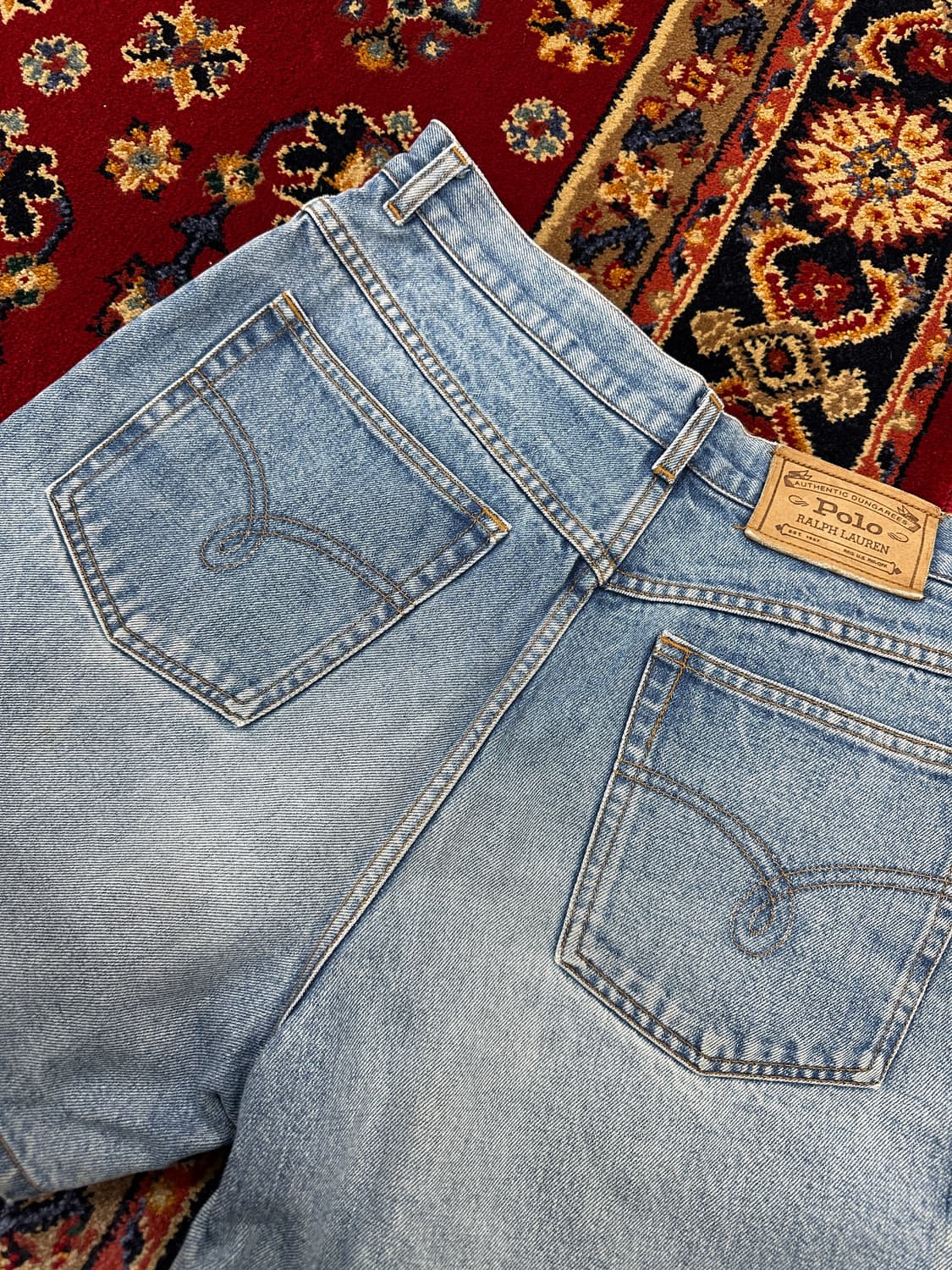 폴로 랄프로렌 여성 데님 반바지 상품이미지6