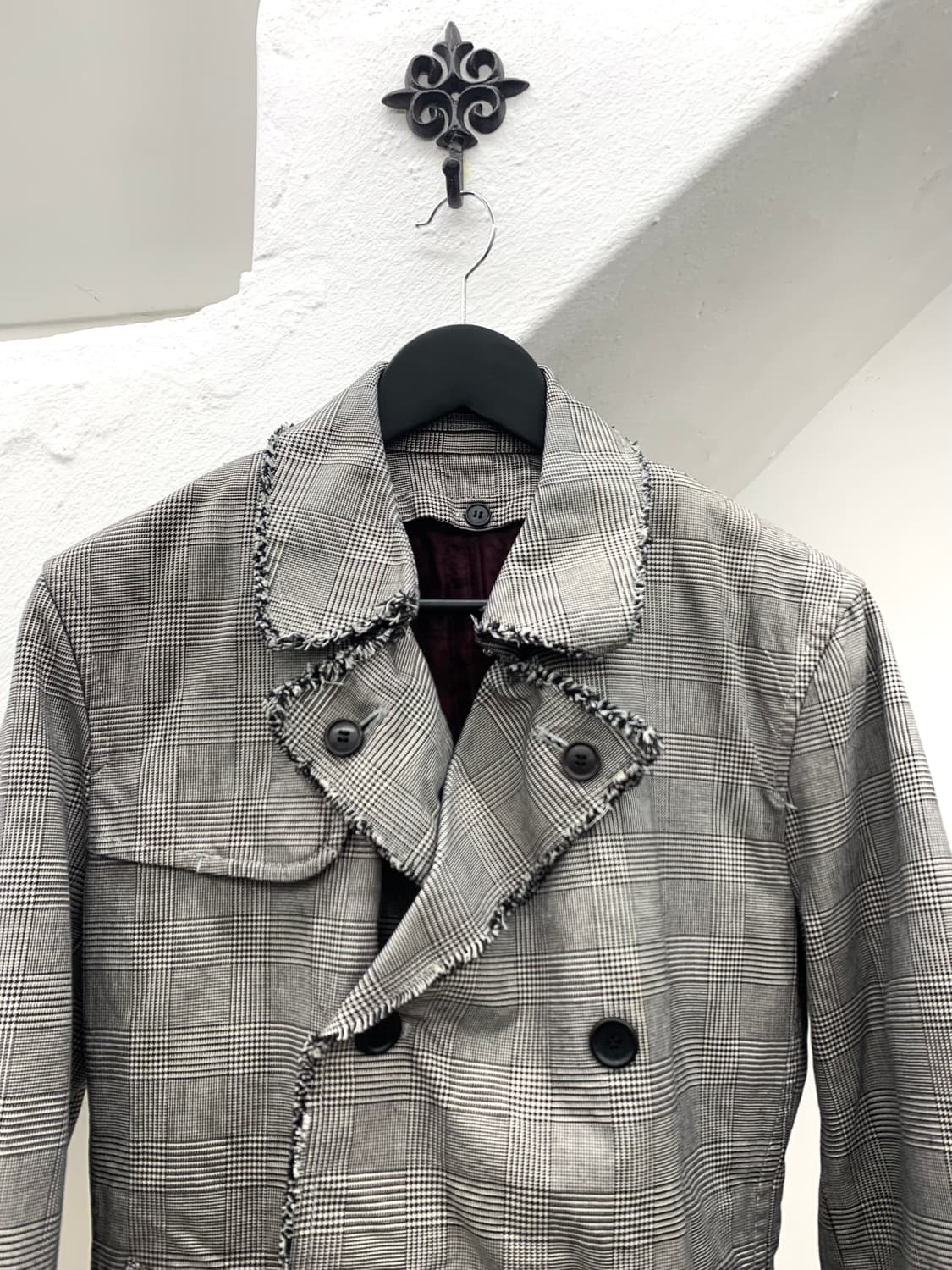 PPFM grunge mood check pattern coat  상품이미지5