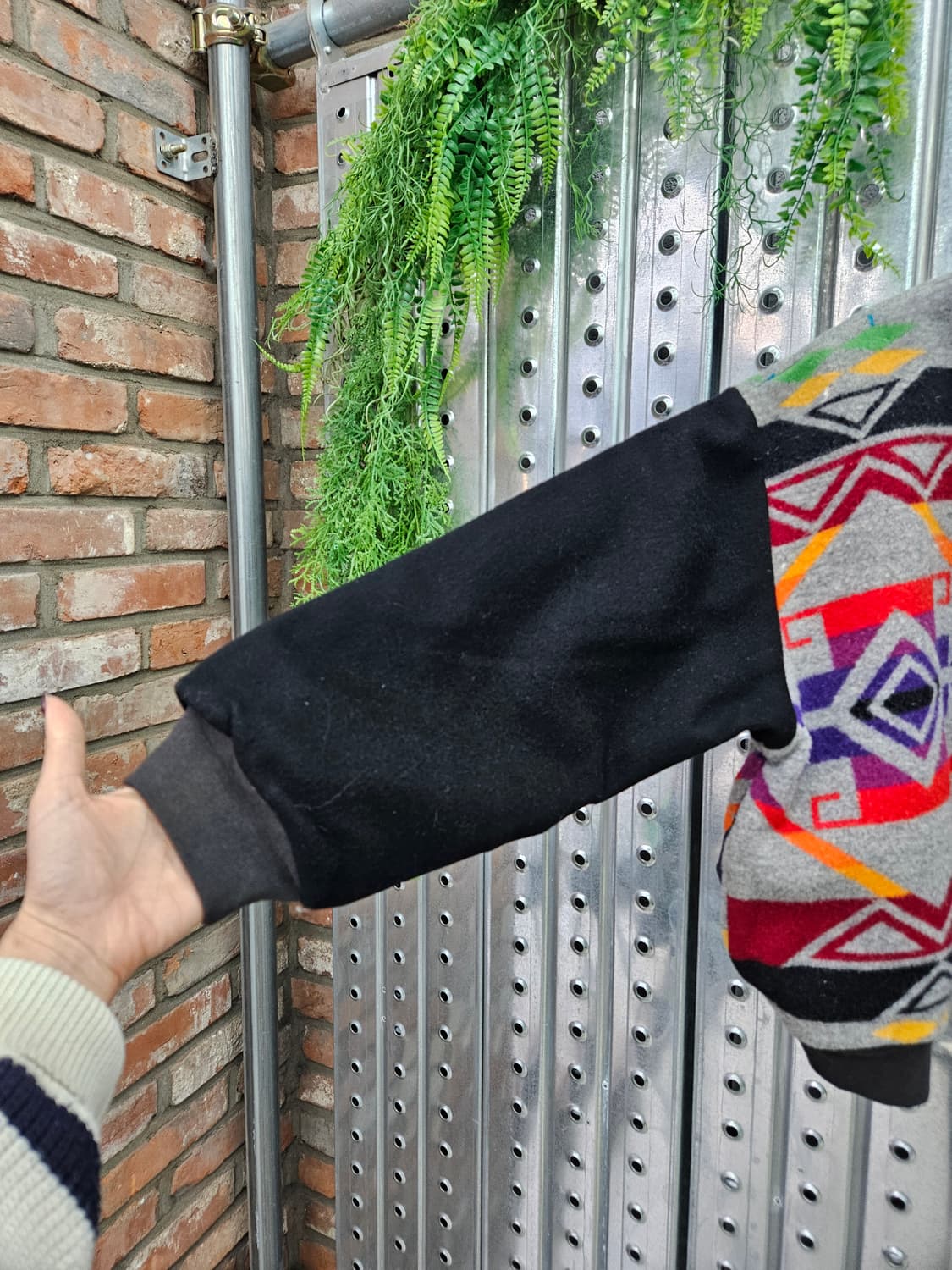 디네 비 아츠 코퍼러티브 나바호 패턴 빈티지 울 자켓 M 상품이미지5