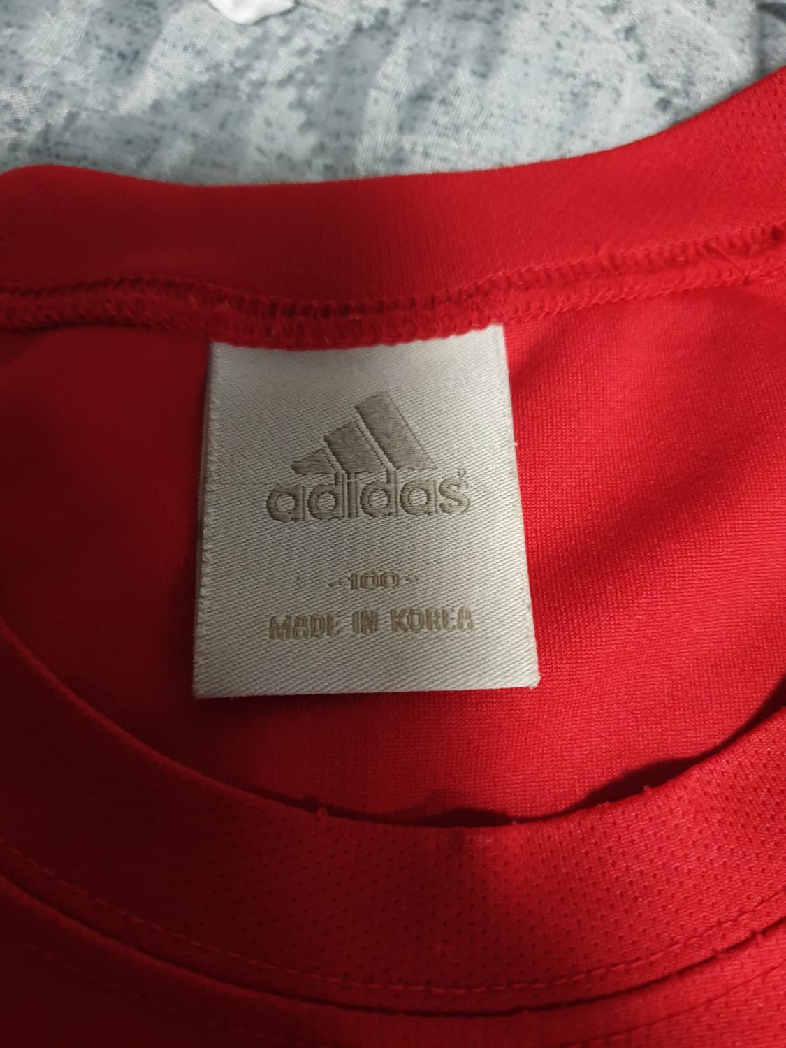 아디다스 클라이마 기능성 반팔티 레드 (100) 상품이미지2