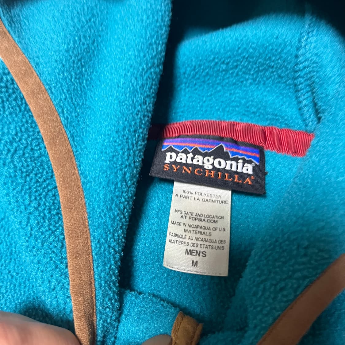 파타고니아 신칠라 후드 스냅티 m 상품이미지4