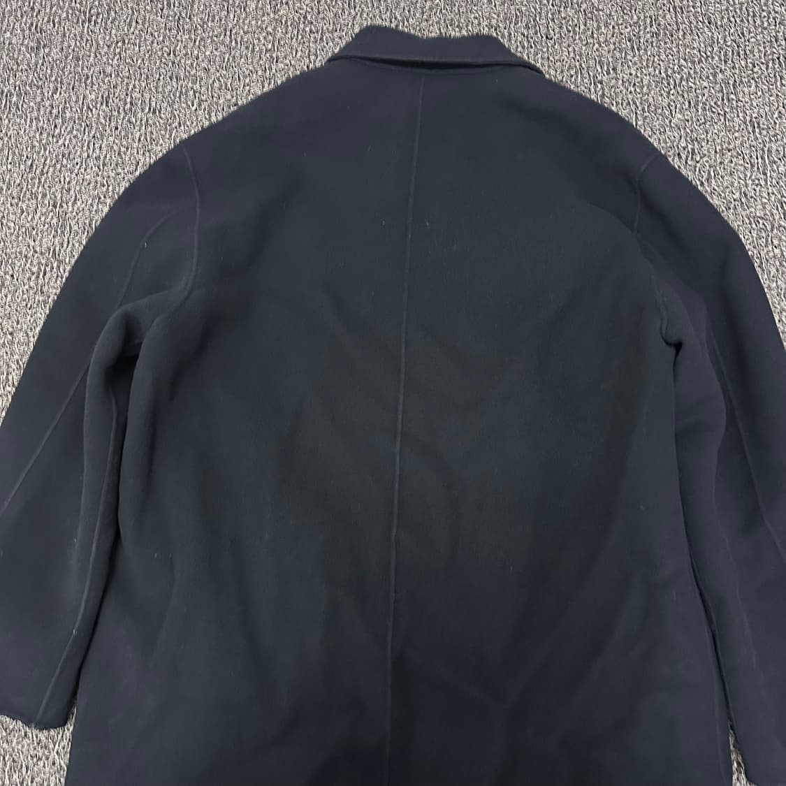 YSL 입생로랑 울 캐시미어 코트 블랙 105(XL) 상품이미지7