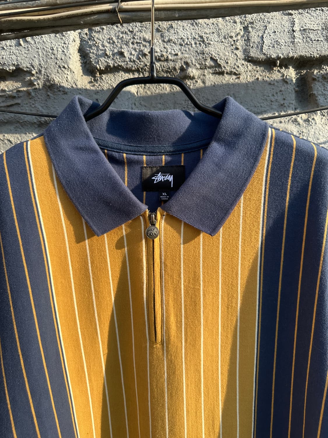 Stussy 스트라이프 카라티 상품이미지2