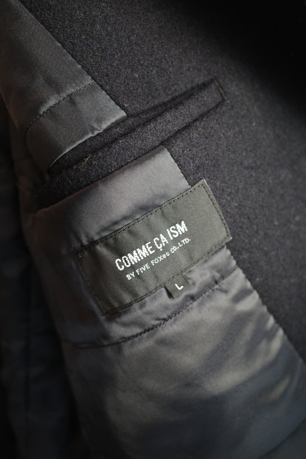 COMME CA ISM 꼼싸이즘 울 피코트  상품이미지4