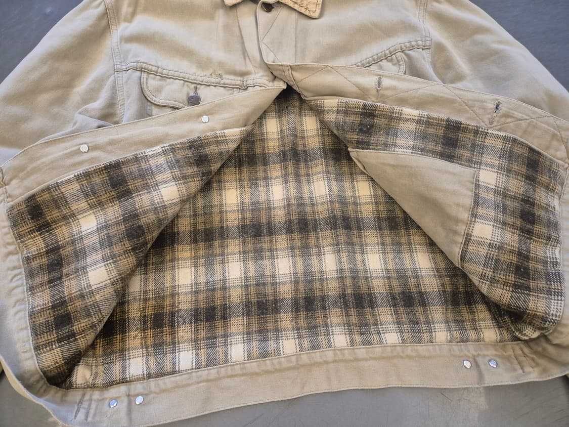 80s Lee corduroy collar jacket 상품이미지4