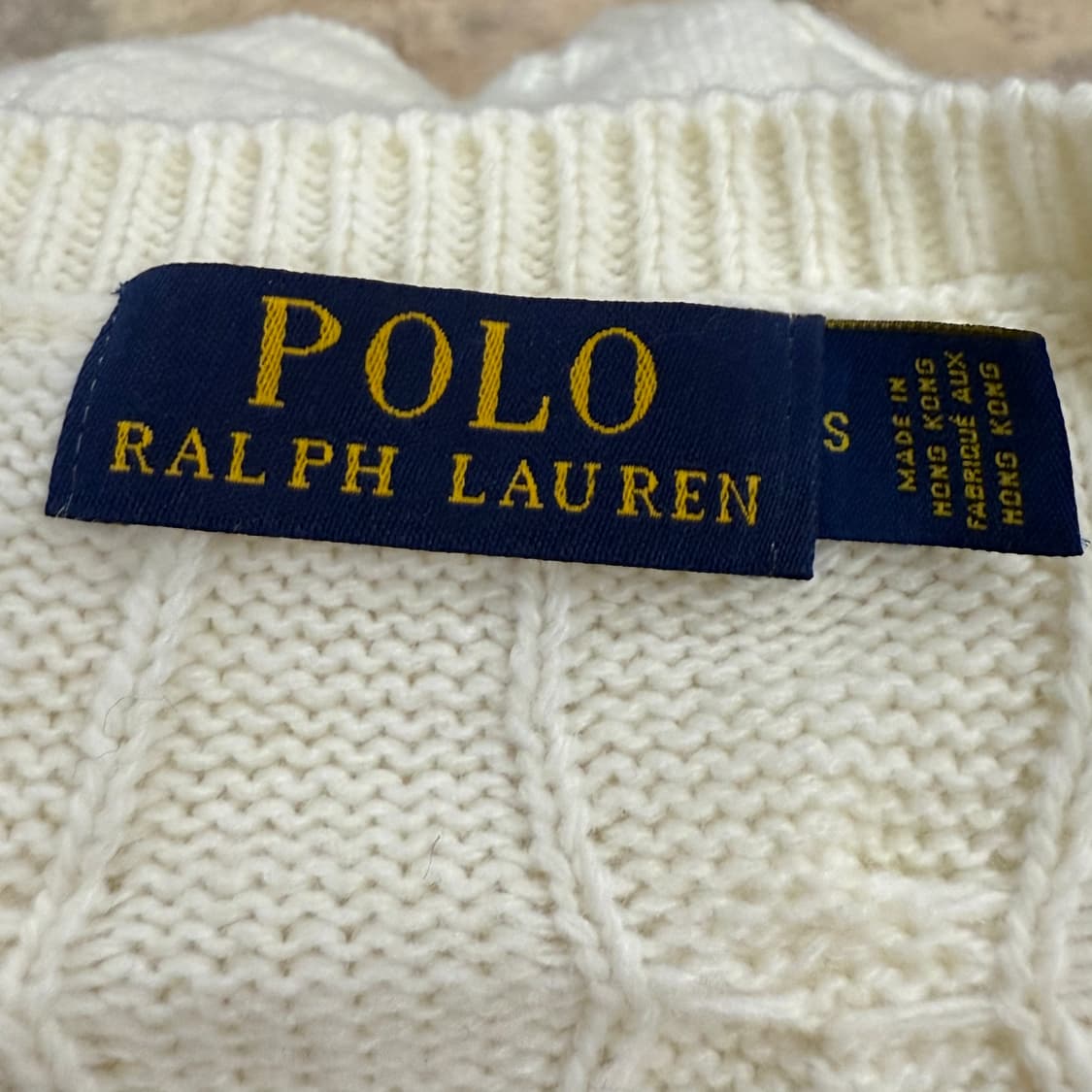 폴로 랄프로렌 꽈배기 니트 가디건  상품이미지5