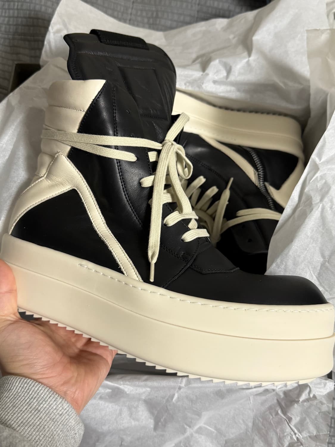 [42.5] 릭오웬스 메가범퍼 지오바스켓 새상품 상품이미지3