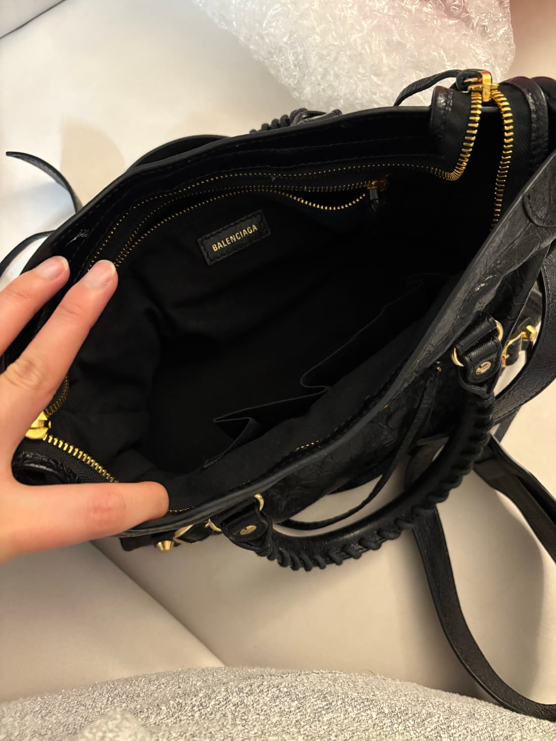 발렌시아가 르 시티백 스몰 정품 상품이미지4