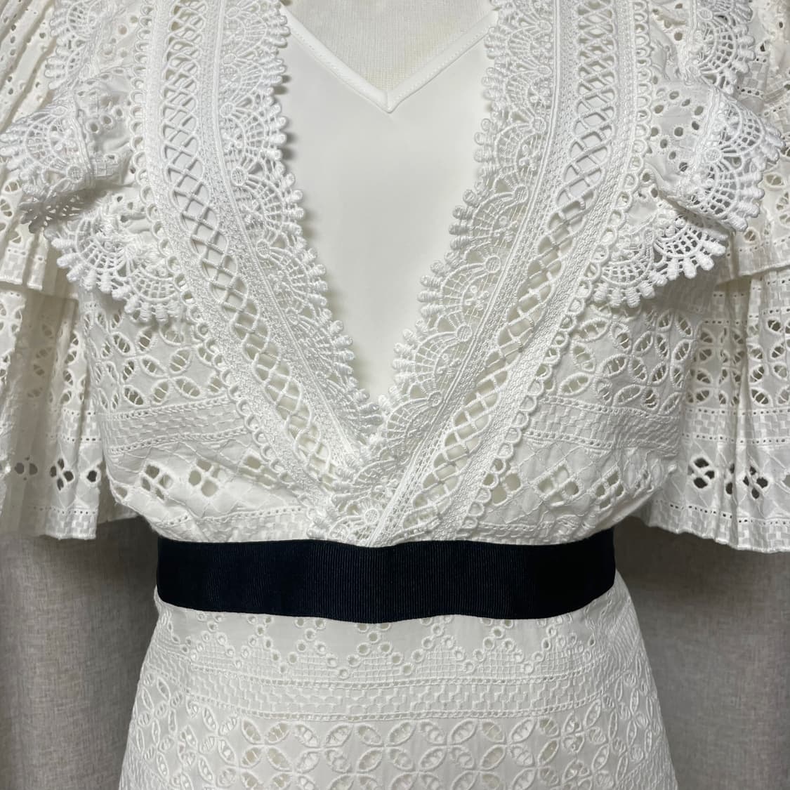 셀프포트레이트 드레스 원피스 펀칭레이스 (UK10/US6) 택있는 새상품 상품이미지7