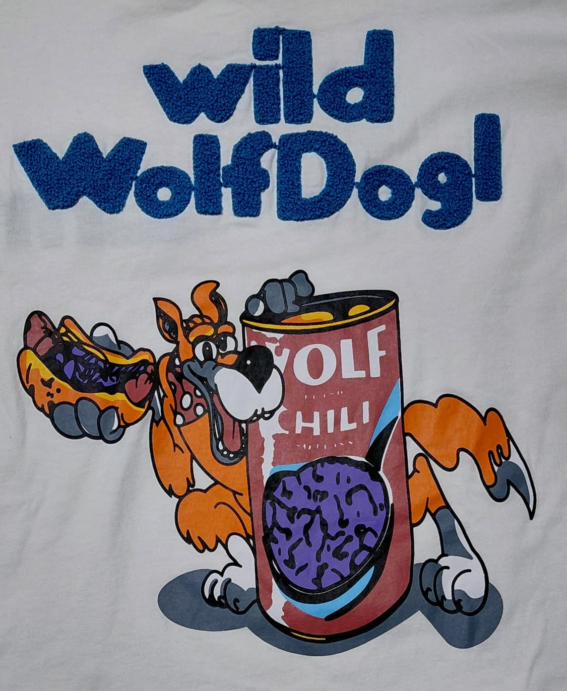 (M) SHEENA 레트로 팝 늑대 입체자수 티셔츠 상품이미지8