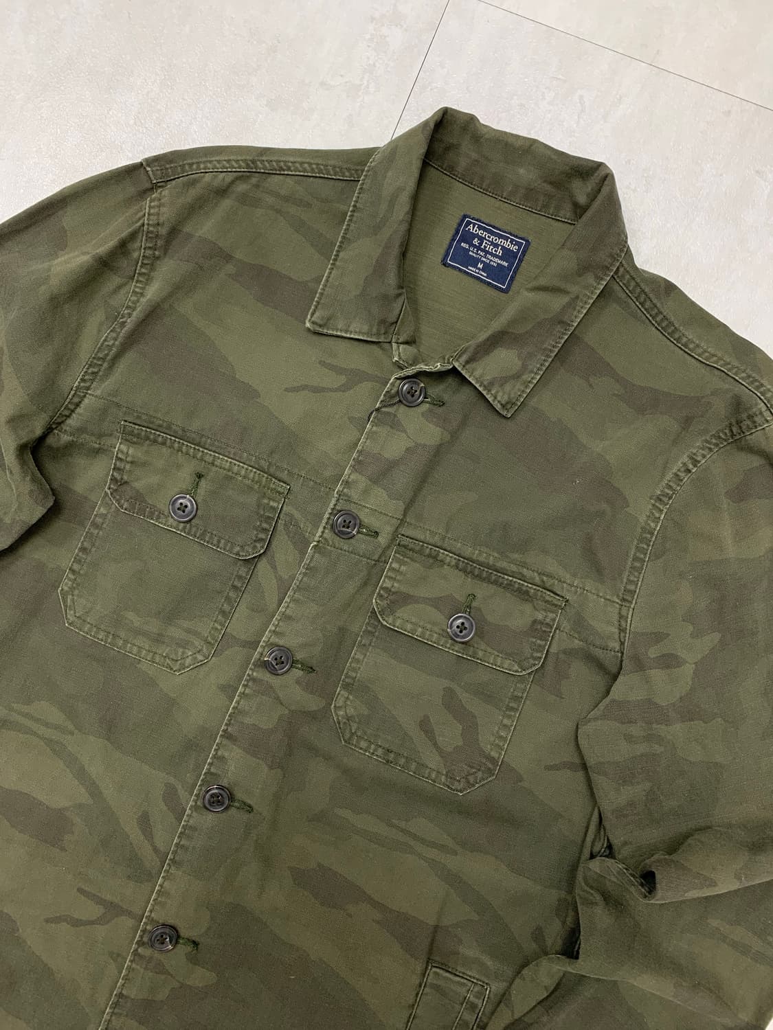 아베크롬비 카모 긴팔 셔츠 #218 상품이미지2