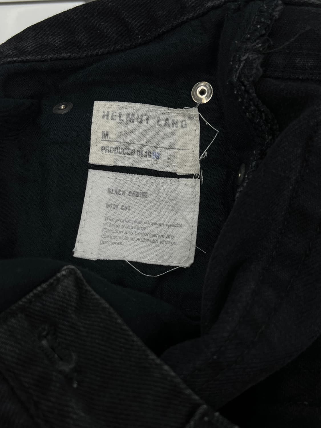 1999 헬무트랭 데님팬츠 상품이미지2
