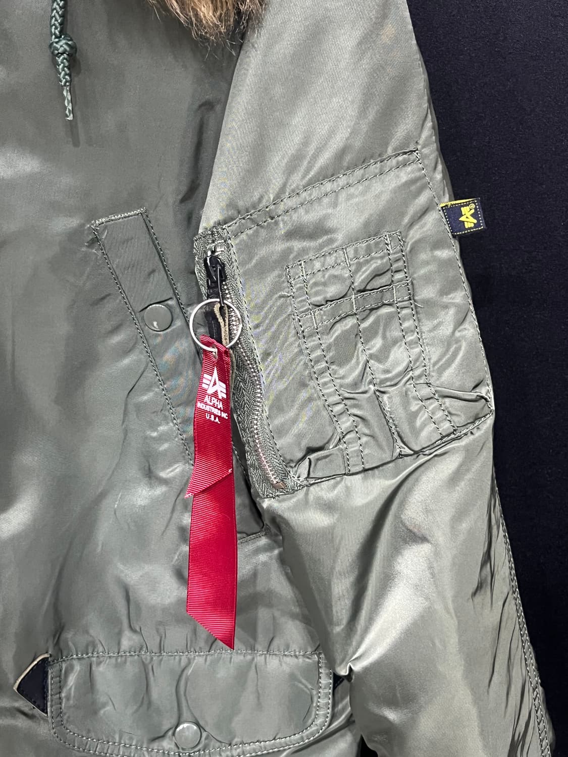 알파 인더스트리 n-3b 파카 상품이미지4