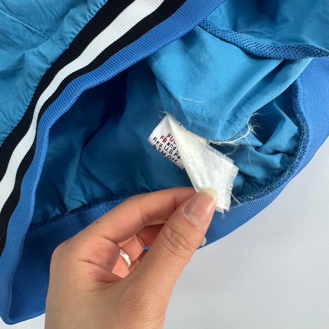 Fubu 후부 블루 ford gt 바람막이 반팔 집업 상품이미지6