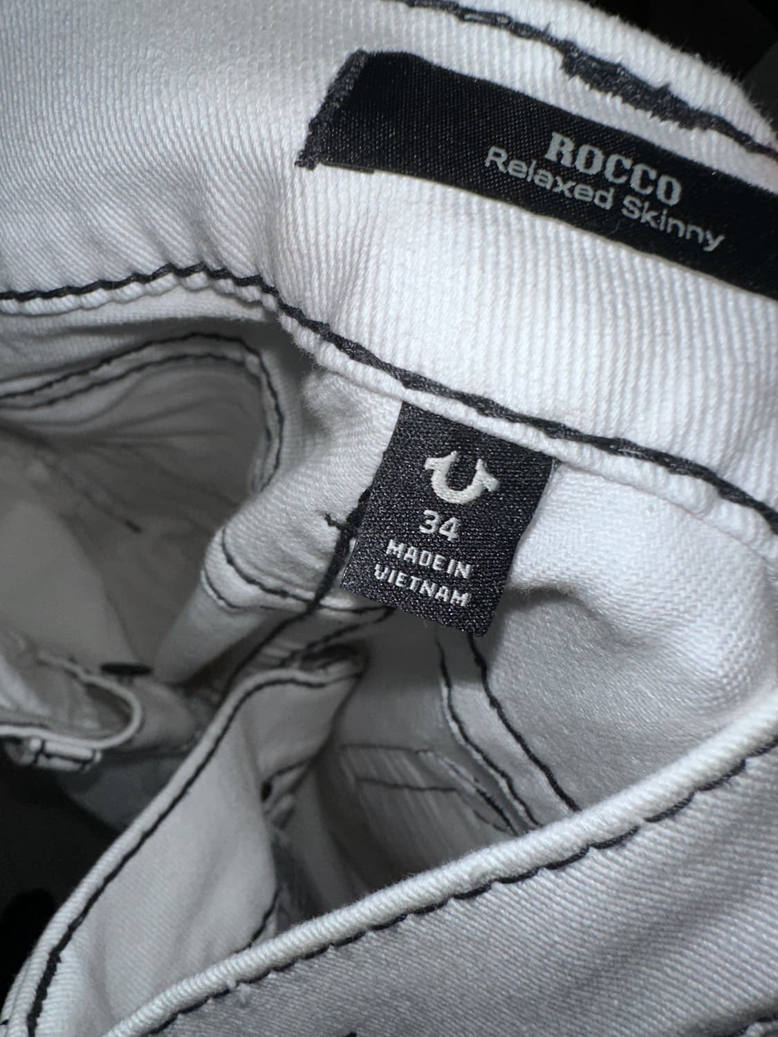 트루릴리젼 ROCCO RELAXED SKINNY 34size 상품이미지3