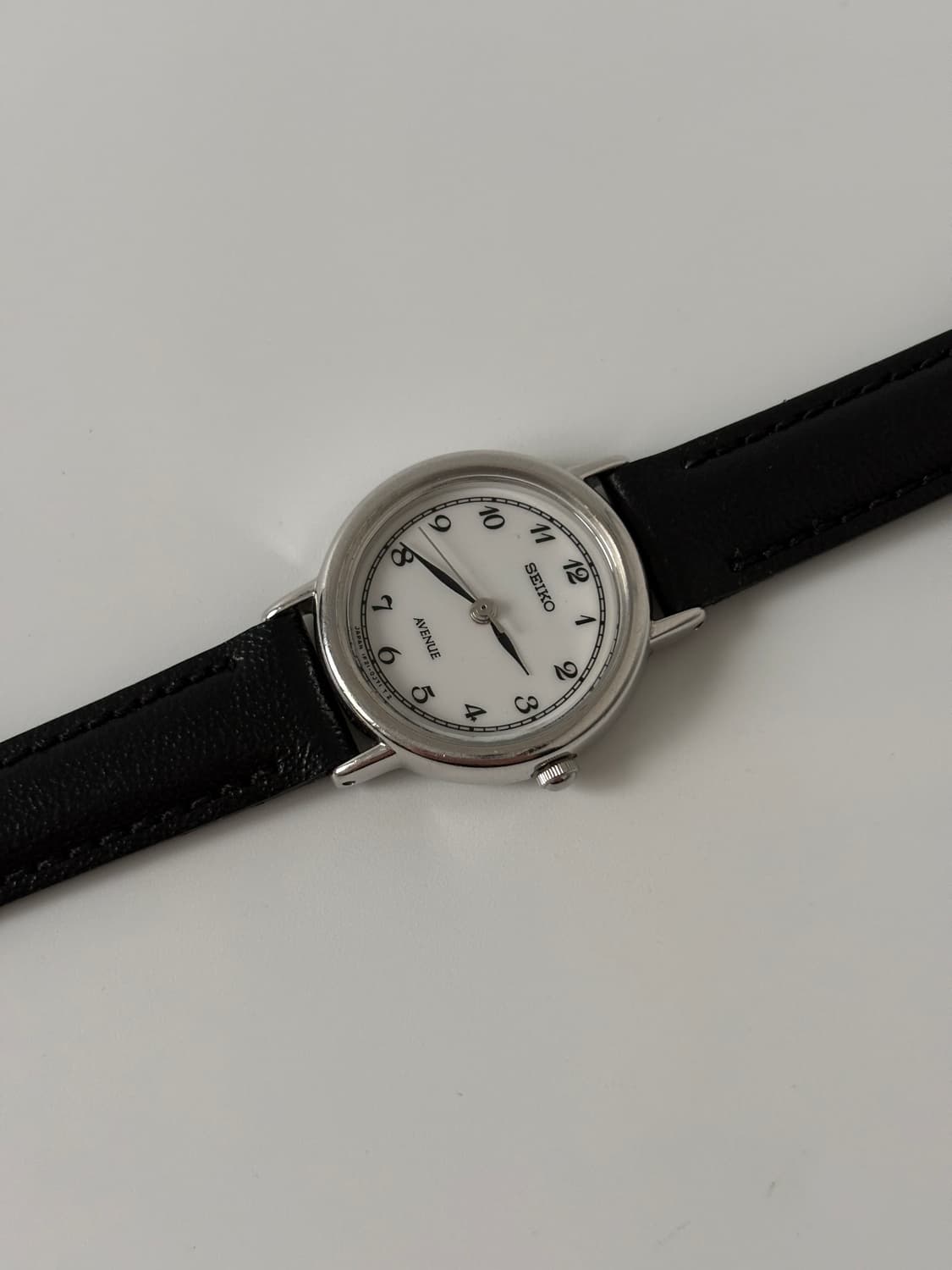 세이코 1990년도 빈티지 시계 Avenue 실버 쿼츠 여성 상품이미지4