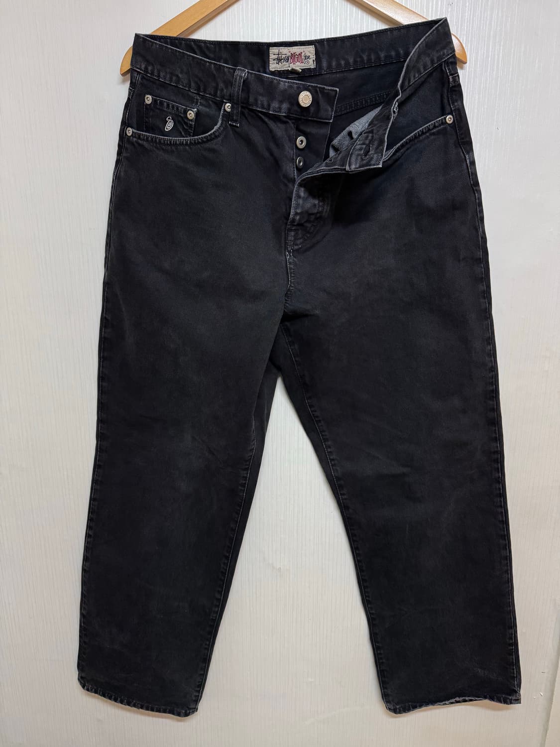 스투시 OL 데님 팬츠 블랙 30 상품이미지1