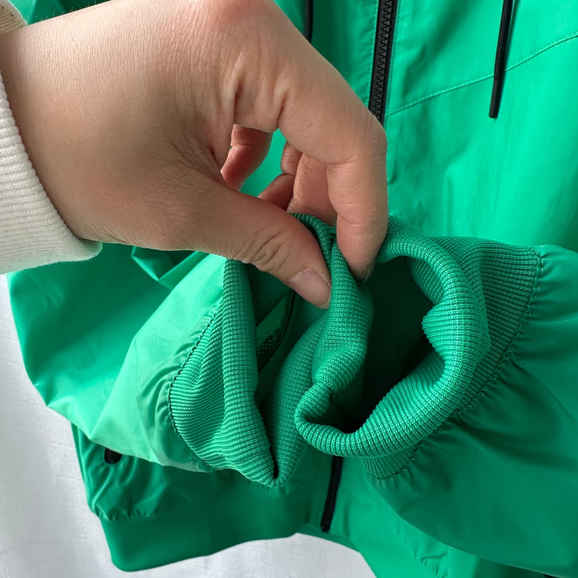 나이키 스우시 자수 바람막이 그린 M 상품이미지6