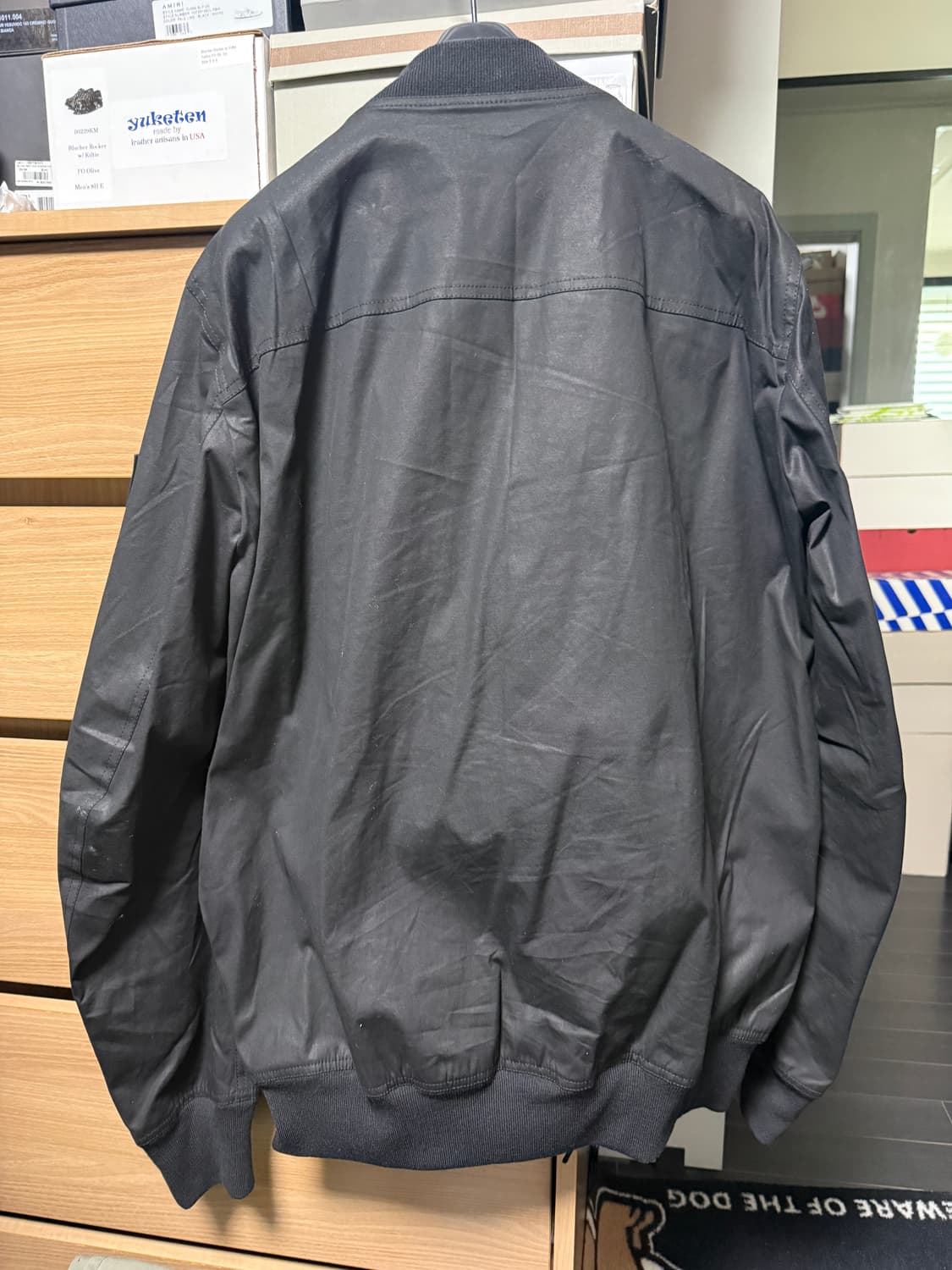 릭고웬스 바벨 라글란 봄버 자켓 te 상품이미지5