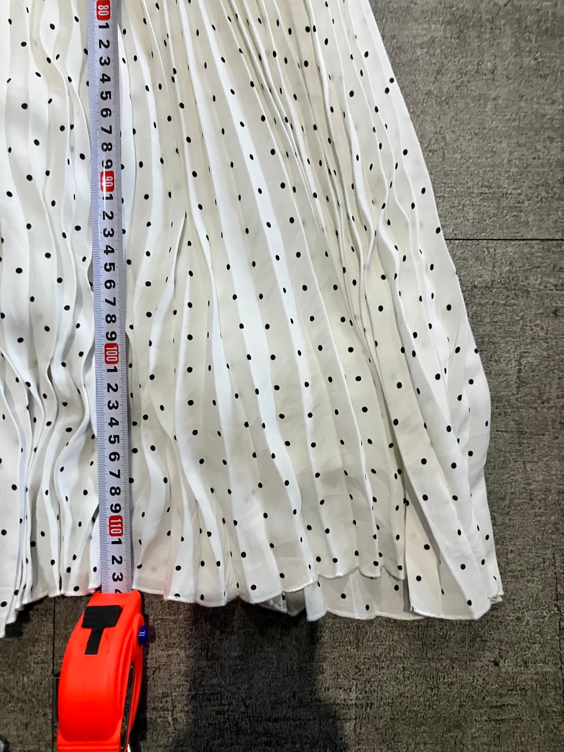 일본빈티지 Mileowen 하구미모리걸 달천깔페어리 벨트도트원피스 상품이미지3