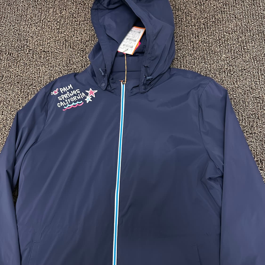 [새상품] 팜스프링스 바람막이 자켓 네이비 105(XL) 상품이미지2