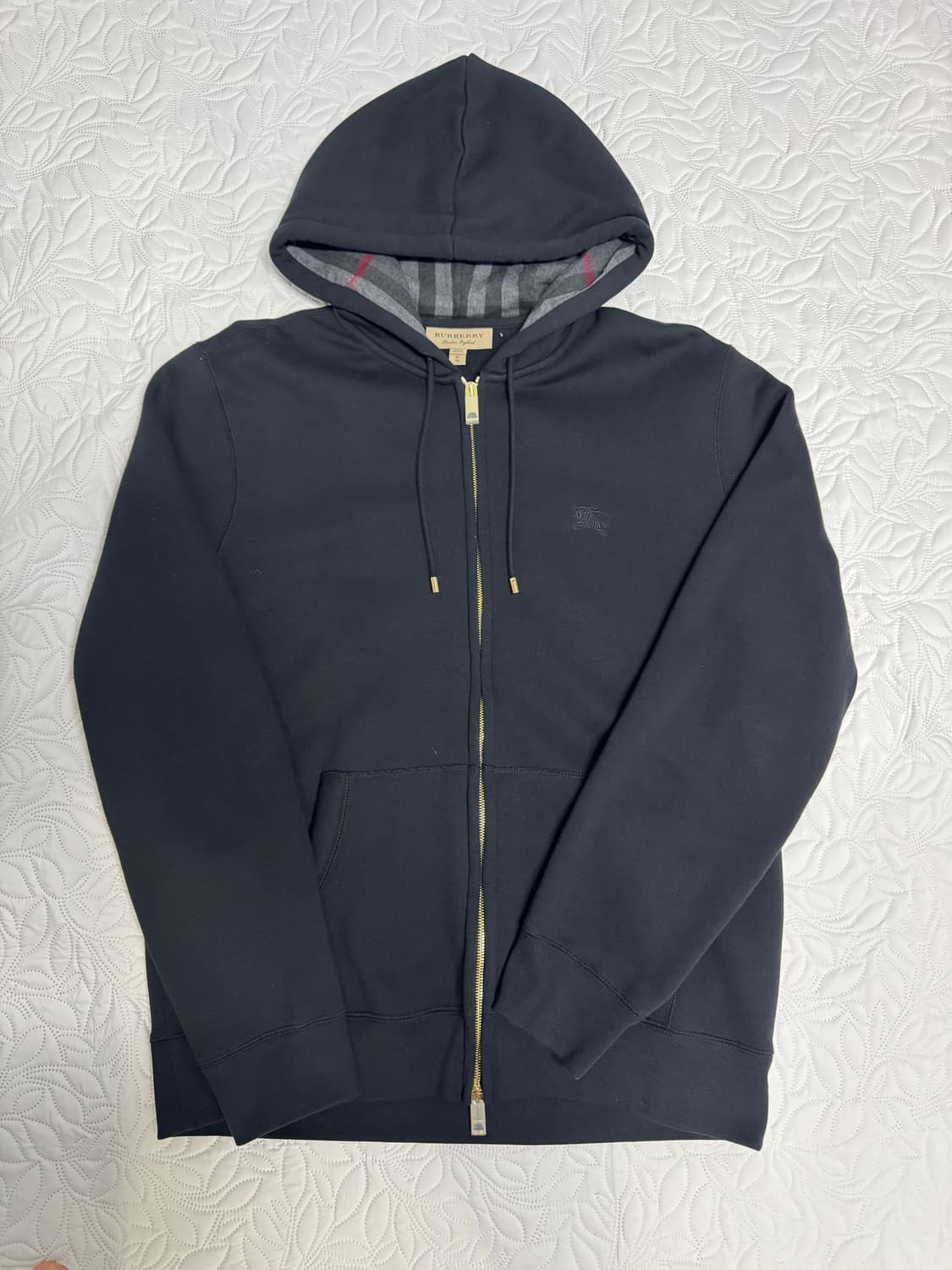 버버리 / Claredon 후드집업 / 블랙 / XL 상품이미지3