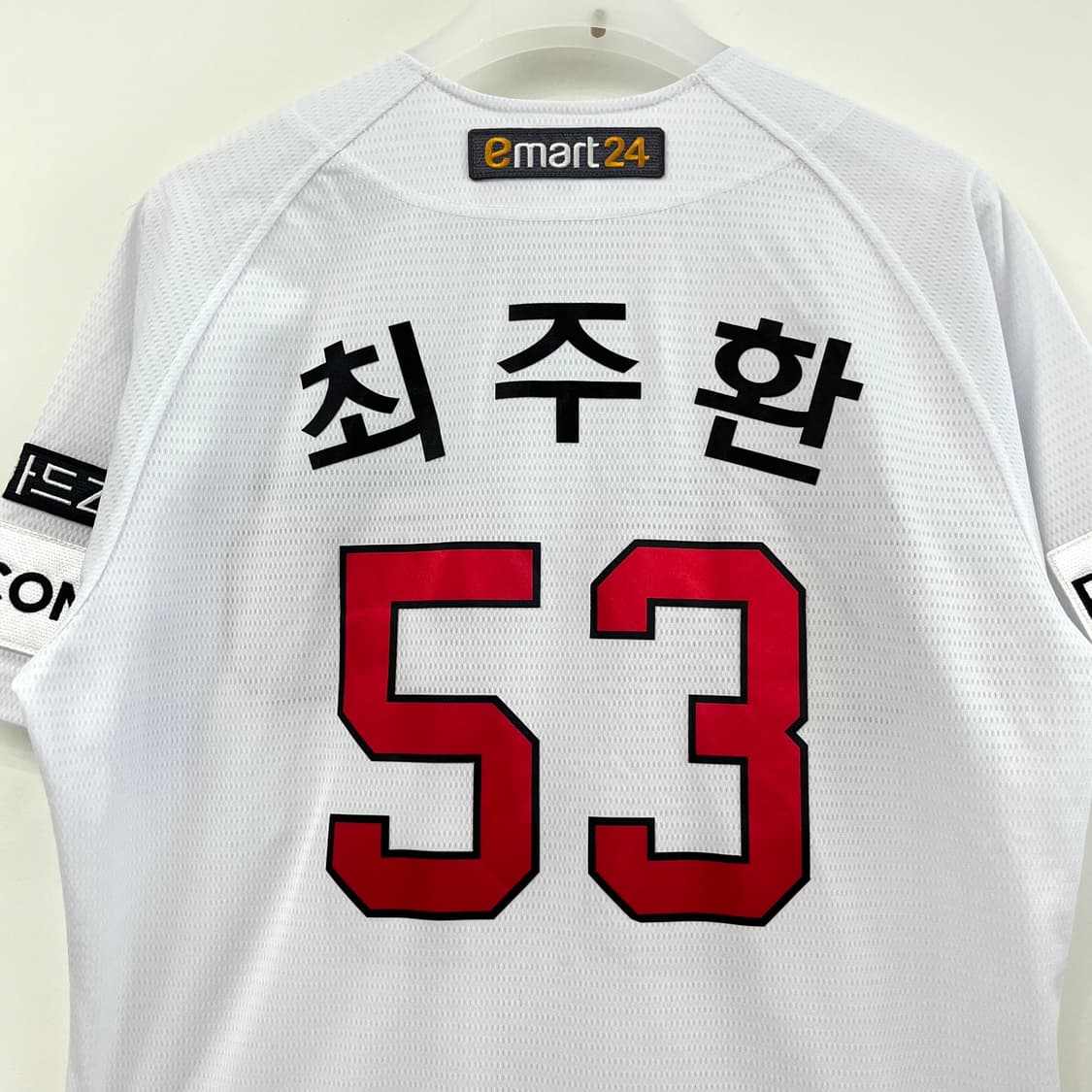 SSG랜더스 최주환 마킹 홈 유니폼 105 상품이미지7