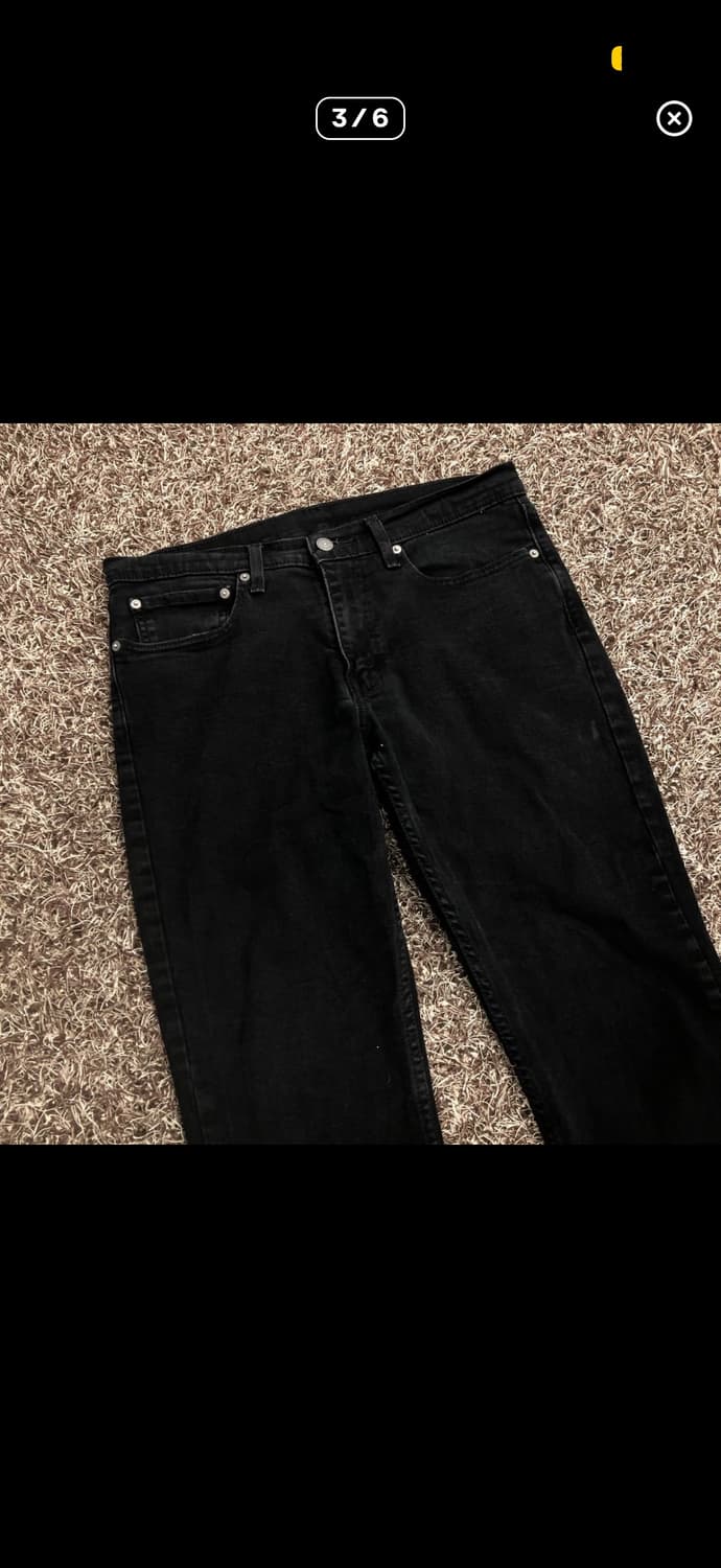 리바이스 511블랙진 데님 팬츠 상품이미지3