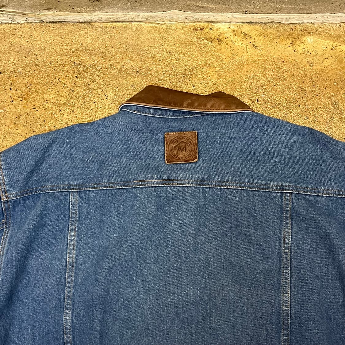 레어 90s USA 말보로 청자켓 데님자켓 상품이미지6