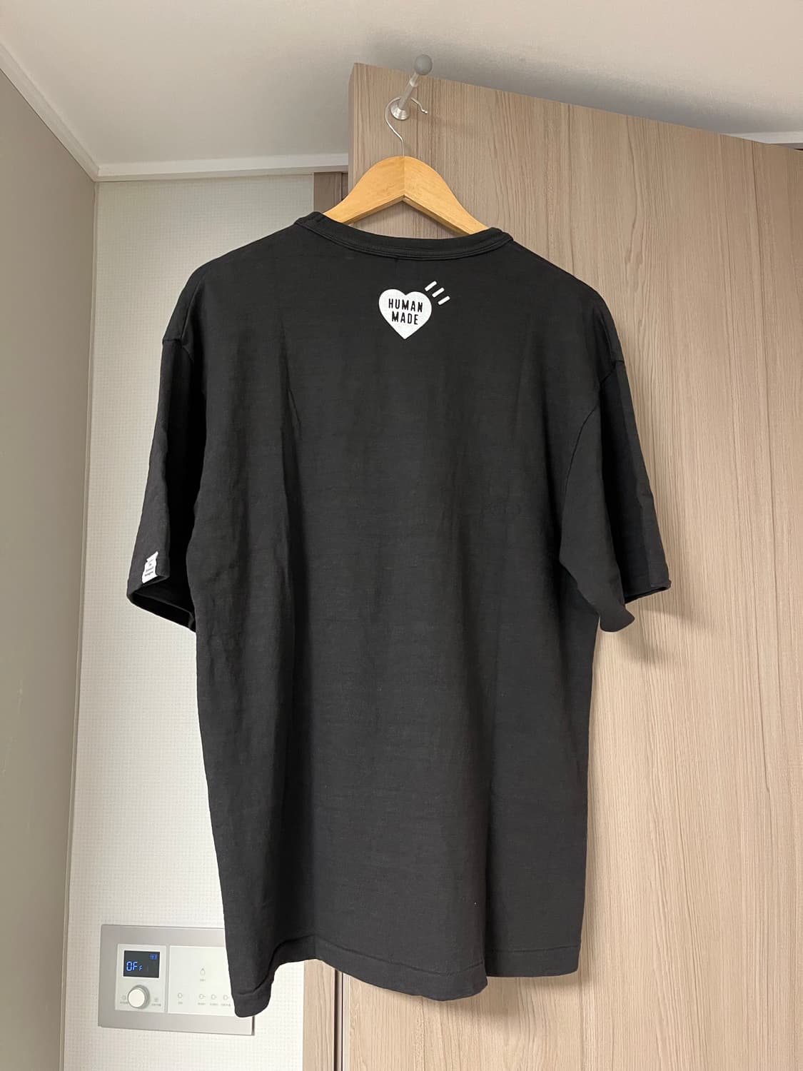 휴먼메이드 드로운하트 반팔티 xl 사이즈팝니다 상품이미지2