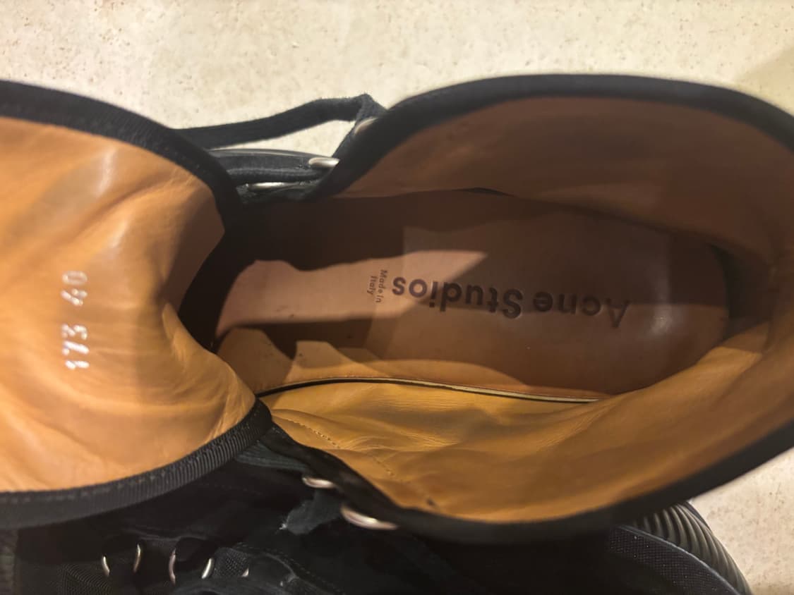 Acne Studios 하이킹 부츠 상품이미지2