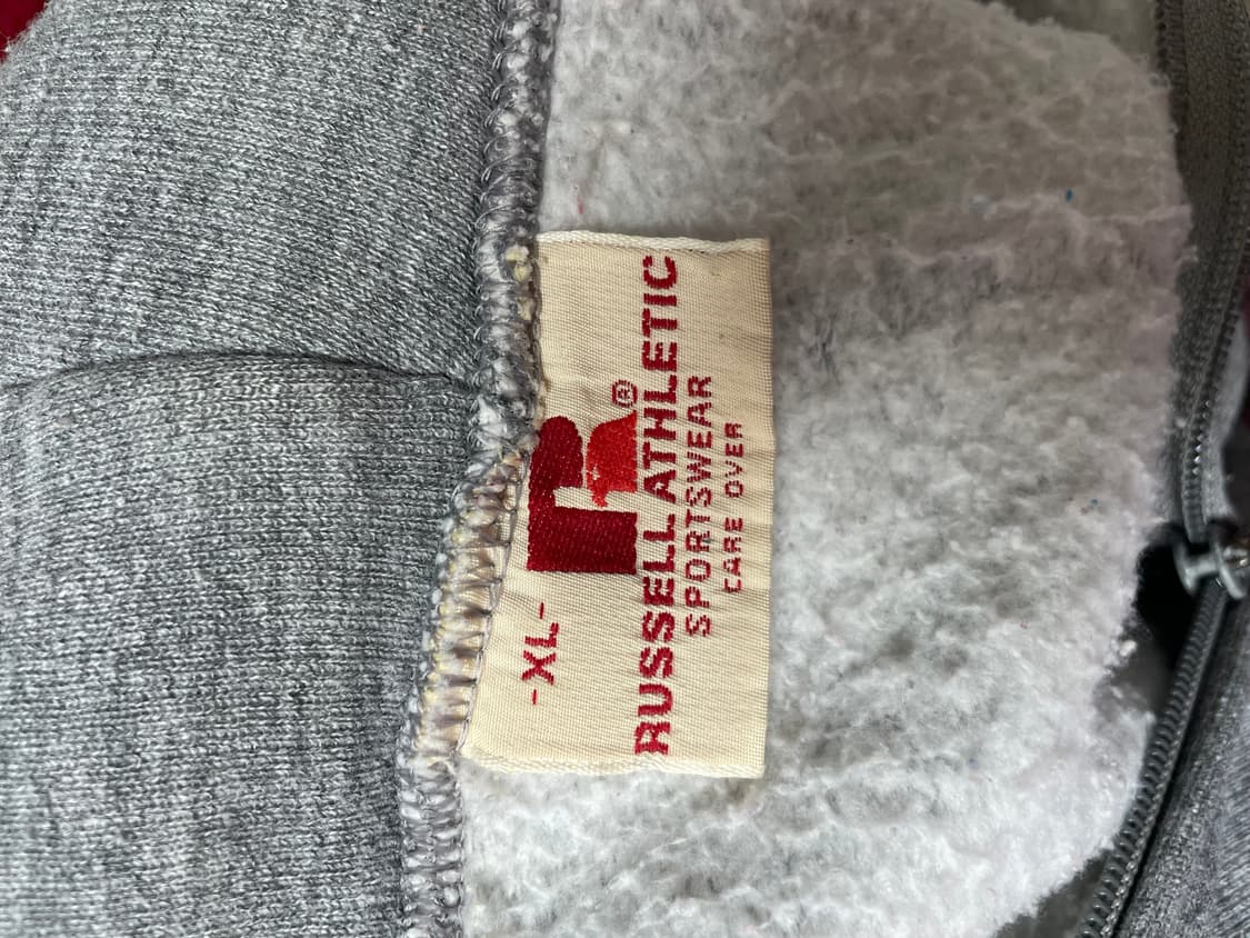 70s russell athletic hoodie zip 상품이미지5