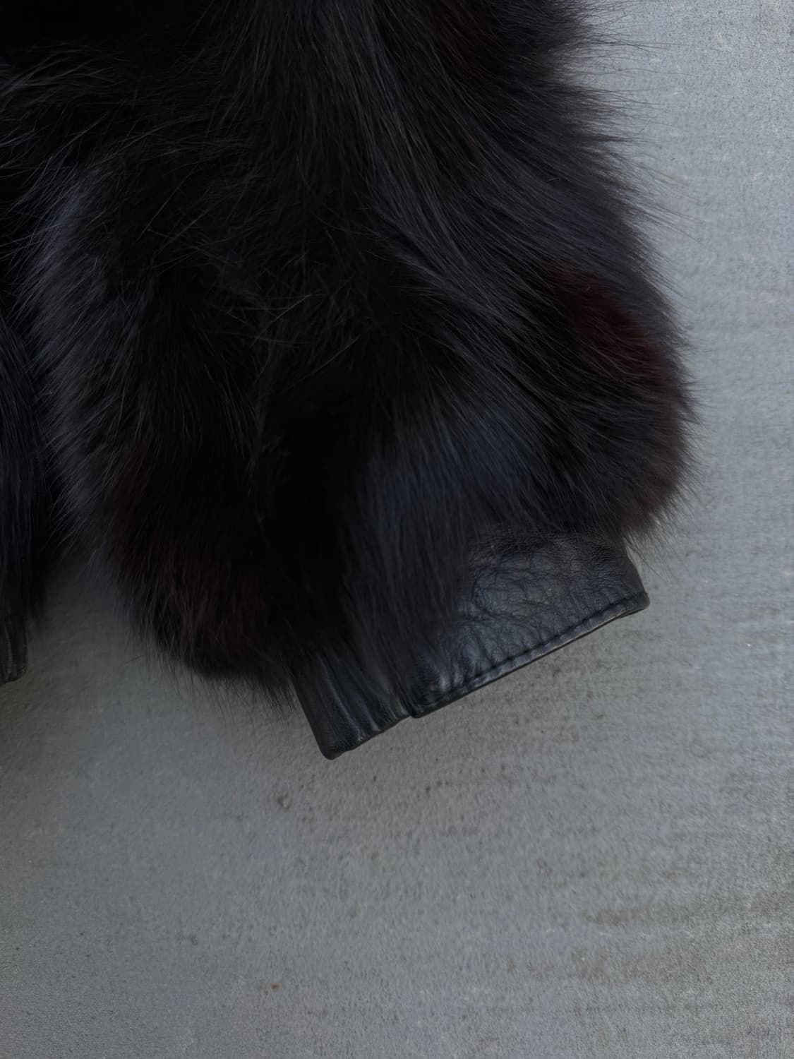 VTG 카라 퍼 자켓 상품이미지10