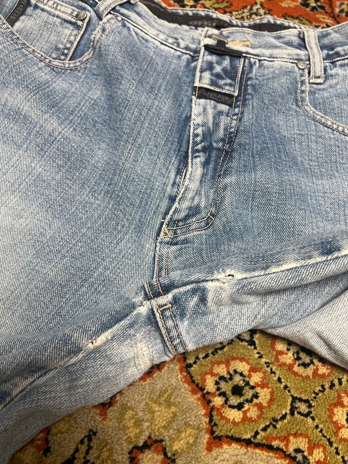 [29] 90s 올드 빈티지 마리떼 프랑소와 저버 데님 팬츠 상품이미지8