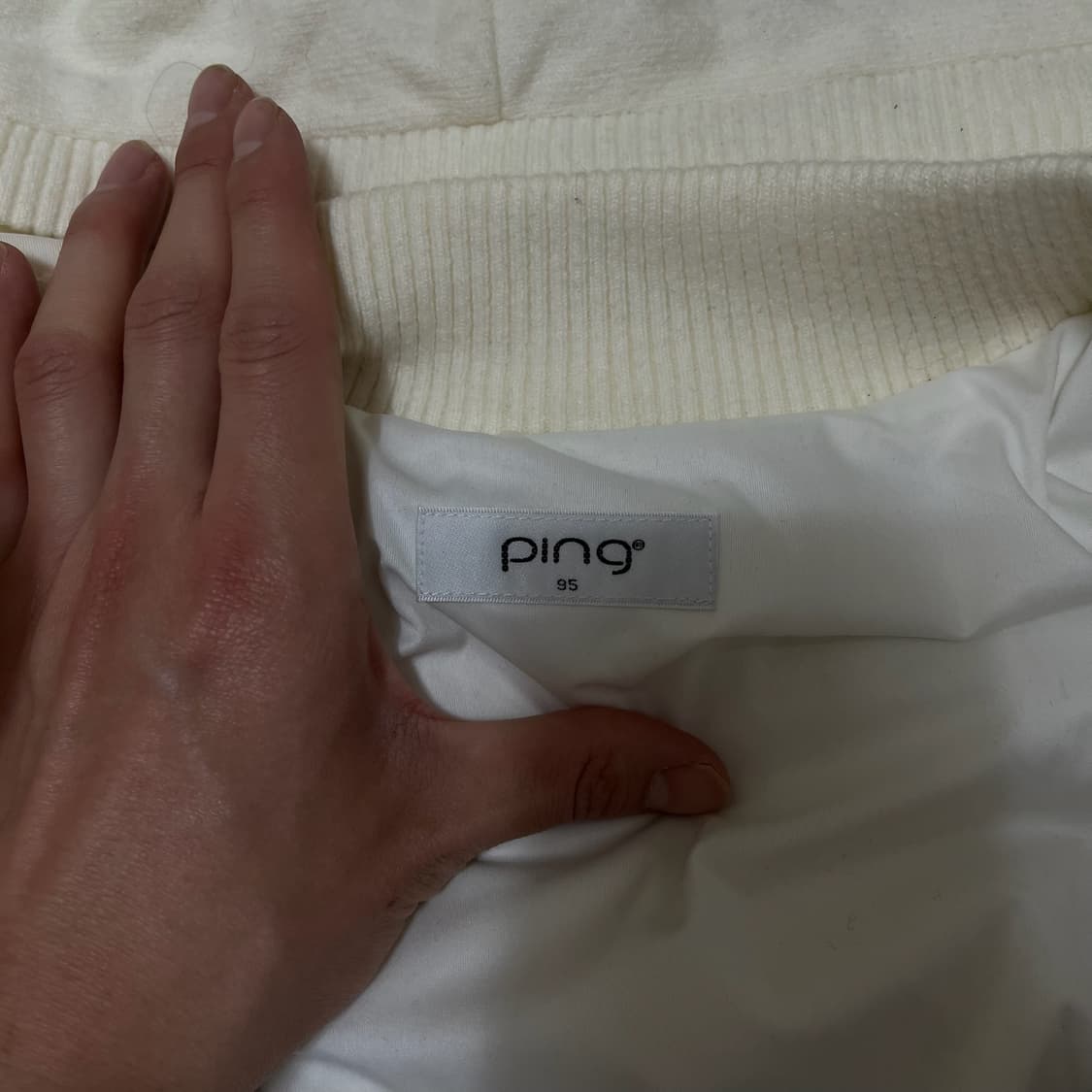 핑 PING 여성 골프웨어 스윙 니트 경량점퍼 M/95  상품이미지5